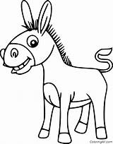 Mule Coloring Pages 10 Free Printables  ColoringAll sketch template