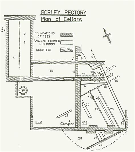 Rectory Cellar Plan