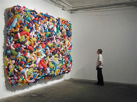 Dan Steinhilber's unique perspectives | Installation art, Waste art, Overlapping art