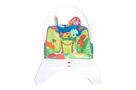 Baby chair with vibration and music - Blue Colour - Cuteably Baby Bouncers