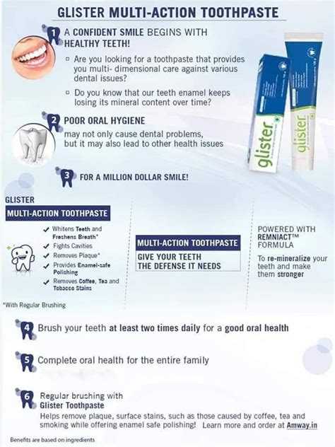 Glister Multi Action Toothpaste (whitening and oral care) – Beauty ...