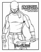 Daredevil Coloring Coloring Pages sketch template