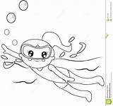 Swimmer Coloring Page Coloring Pages  Cool sketch template