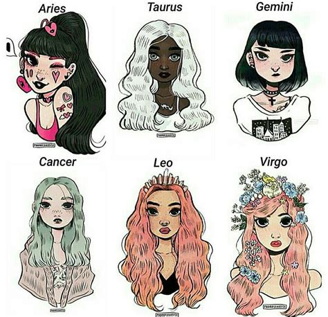 I love these so much Comment which one is your favorite! #zodiacart # ...