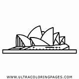 Sydney Opera House Coloring Page  Ultra Pages sketch template