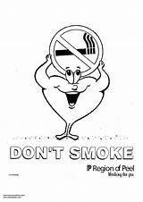 Printable Smoking Coloring Pages sketch template