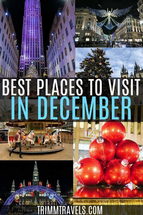 Best Places to Visit in December to Celebrate Christmas • Trimm Travels ...