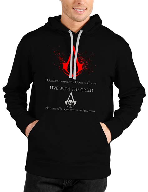 Assassin's Creed Black Hoodie - Swag Shirts