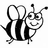 Slashcasual Bee Coloring Page sketch template