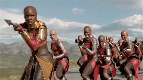 Those BadAss Black Women of the Dora Milaje in the Black Panther Movie ...