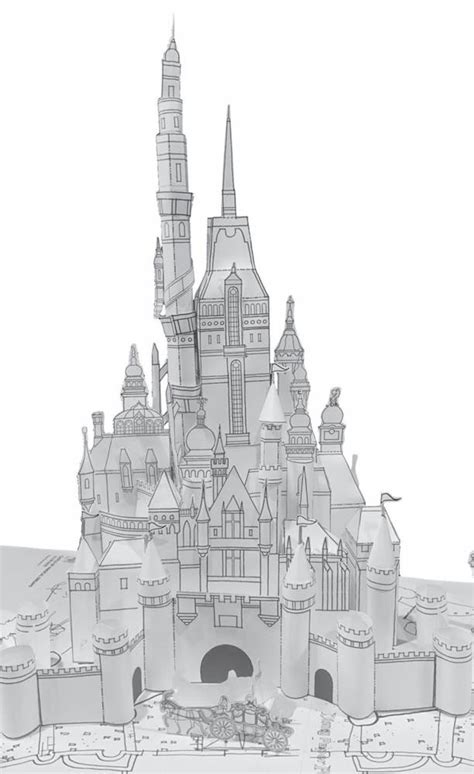 Disney Paper Parks Celebrates Hong Kong Disneyland's Castle of Magical Dreams