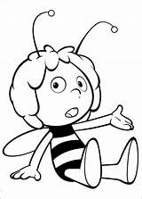 60 Disegni DellApe Maia Da Colorare  Bee coloring Pages Coloring sketch template