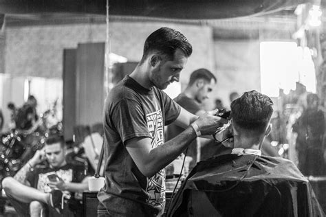 Barber Man Haircut Royalty Free Photo