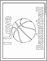 Basketball Coloring Pages Customize And Print PDFs sketch template