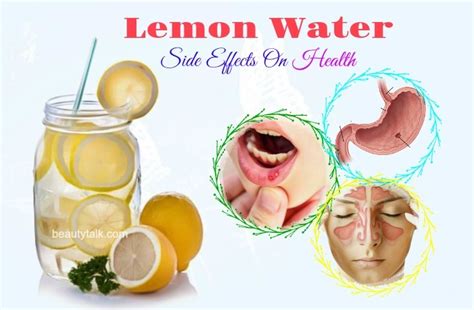 14 Unexpected Lemon Water Side Effects On Health And Beauty