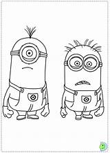 Despicable Me 2 Minions Coloring Pages sketch template