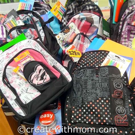 Create With Mom: Getting Our Back to School Supplies Early