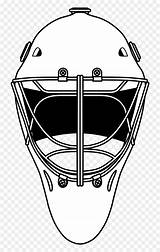Goalie Mask Coloring Pages To Download Sketch Page sketch template