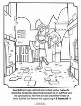 Bible Coloring Pages King David  Home sketch template