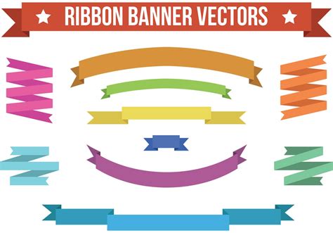 Ribbon Banner Vectors - Download Free Vector Art, Stock Graphics & Images