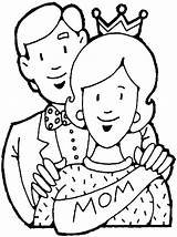 Festa Mamma Disegni Per Bambini Da colorare sketch template