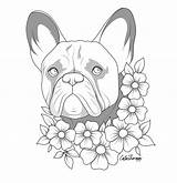 French Bulldog Coloring Pages For Kids sketch template