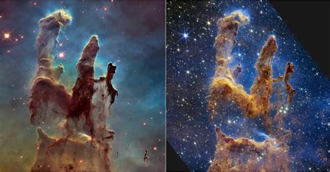 Photo of the Pillars of Creation Shows the Lens Upgrade of Webb vs Hubble: A Heavenly View ...