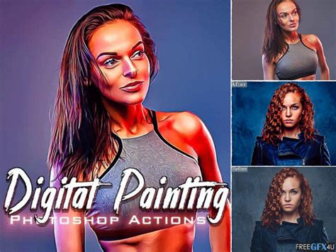 Graphicriver - Digital Painting Photoshop Actions - FreeGFX4u