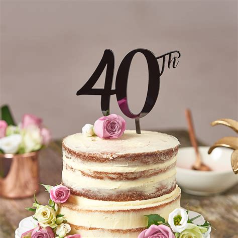 20 Of the Best Ideas for 40th Birthday Cakes for Her - Home, Family ...