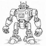 Exploration Robot Coloring Page Free Printable Robot Coloring Pages  sketch template