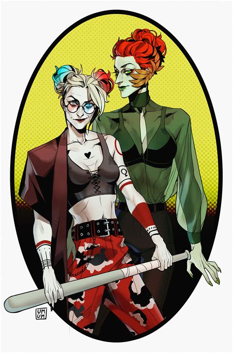 ArtStation - Harley Quinn and Poison Ivy