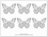 Butterfly Coloring Pages  Free Printable Butterflies One Little Project sketch template