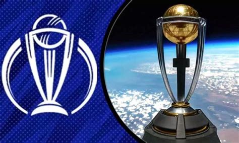 ICC Men's Cricket World Cup Trophy Tour 2023 launches into space