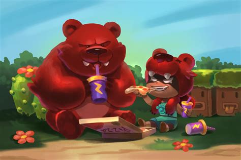 Brawl Stars Fan Art nita : Brawlstars