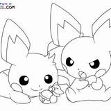 Pichu Coloring Pages Printable For Free Download sketch template