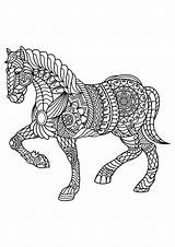 Cool Horse Coloring Pages sketch template