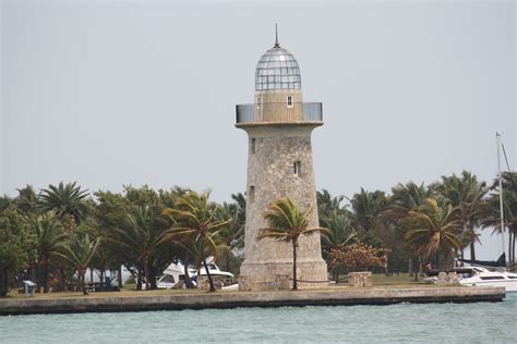 Boca Chita Lighthouse, Florida. This is unchartered in a small key in ...