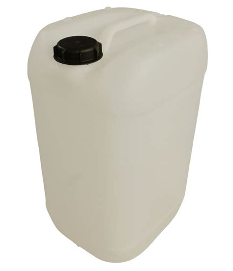 25 litre Water Container with Black screw cap 25 litre (5 Gallon ...