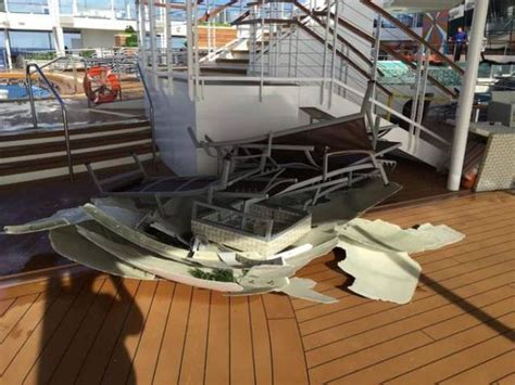 Royal Caribbean Cruise Ship Suffers Damage After Getting Caught In A ...