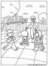 Elementary School Coloring Pages  Free Printable PDF & Online Coloring sketch template