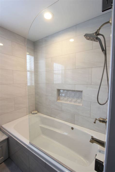 alcove bathtub tile - Google Search | Bathroom remodel shower, Small bathroom remodel, Bathrooms ...