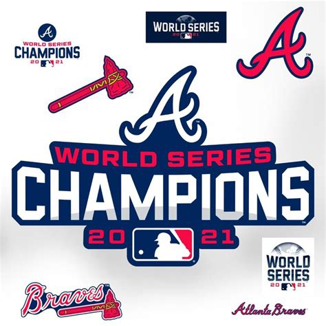 Atlanta Braves: 2021 World Series Champions Logo - Officially Licensed | Atlanta braves, Atlanta ...