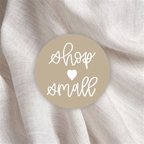 Bulk Small Business Stickers Shop Small Sticker Small - Etsy