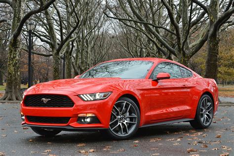 2015 Ford Mustang, la consommation des V6 et 2,3 litres Ecoboost