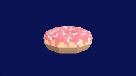 Polygon Donut - 3D model by pepagg [76ad20b] - Sketchfab