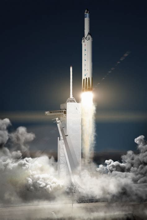 Falcon Heavy and Dragon | Official SpaceX Photos | Flickr