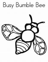 Free Printable Bumble Bee Coloring Pages For Kids sketch template