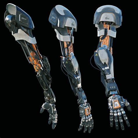 Robotic Arm, Alexey Vasilyev | Robot arm, Robot, Armor concept