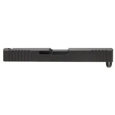 Glock 19 Custom Stripped Slide Cerakote Tungsten Gray - OutdoorSportsUSA