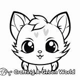 Cat Face Coloring Pages  Free & Printable sketch template